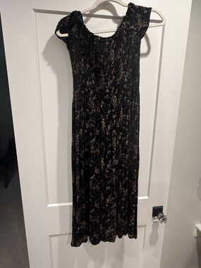 Urban outfitters kimchi blue black sundress, size large